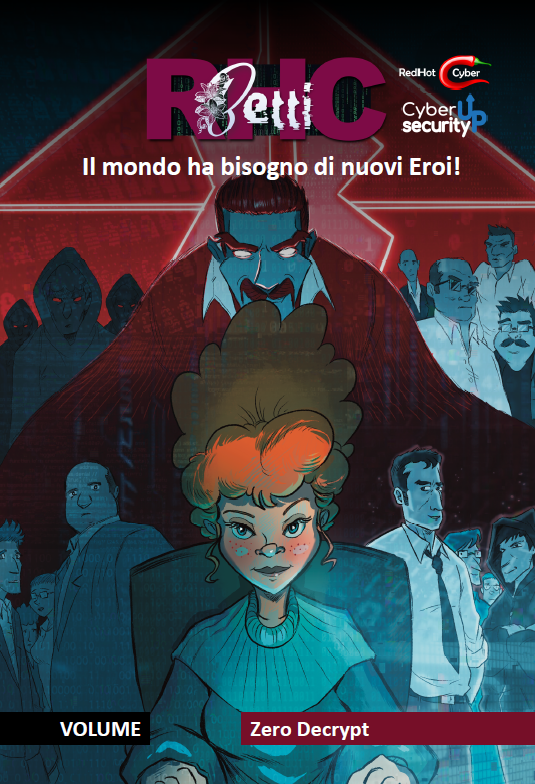 Betti affronta il ransomware e il dark web in Zero Decrypt: una graphic novel che ti insegna a difendere i tuoi dati mentre vivi l'avventura.